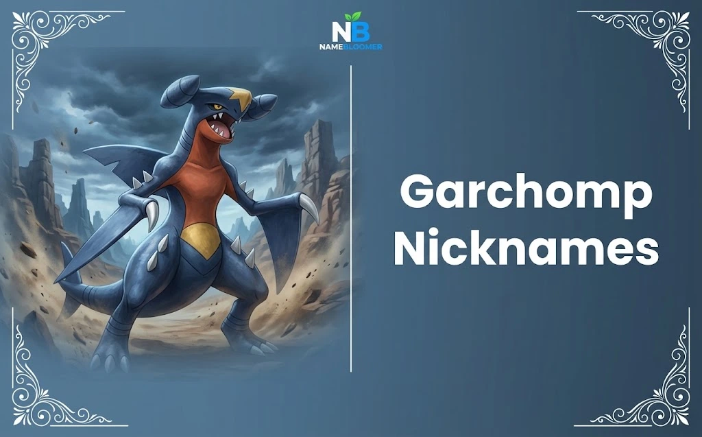 Garchomp Nicknames