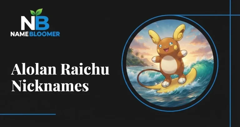 300+ Alolan Raichu Nicknames Ideas for Every Trainer Alolan Raichu Nicknames