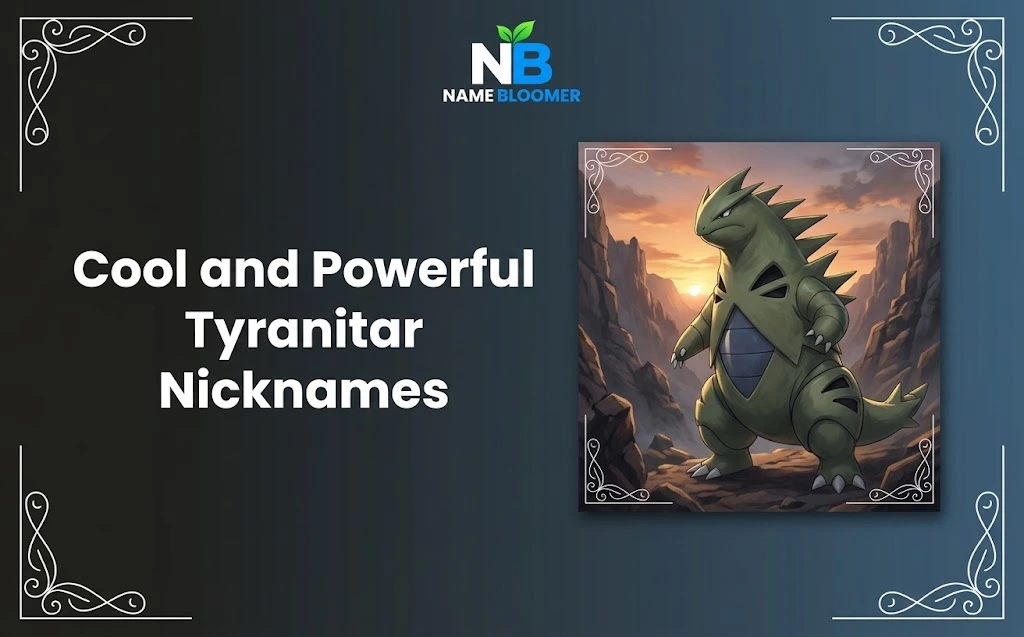 Cool and Powerful Tyranitar Nicknames