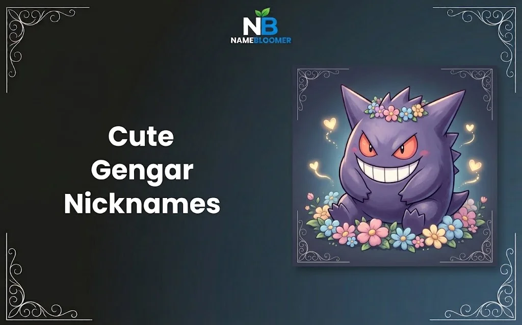 Cute Gengar Nicknames