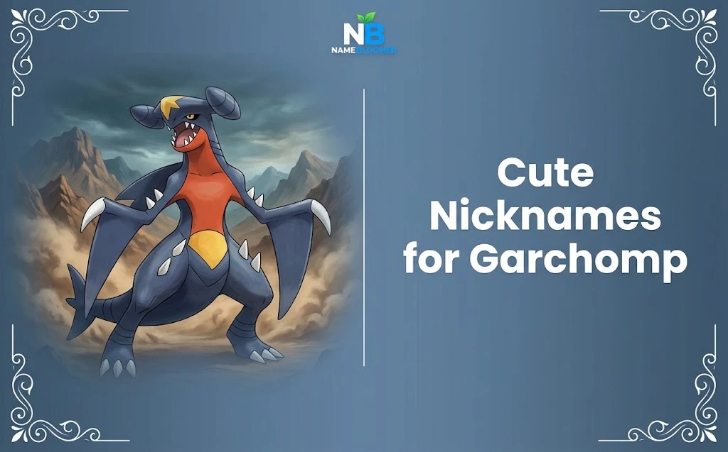 Cute Nicknames for Garchomp