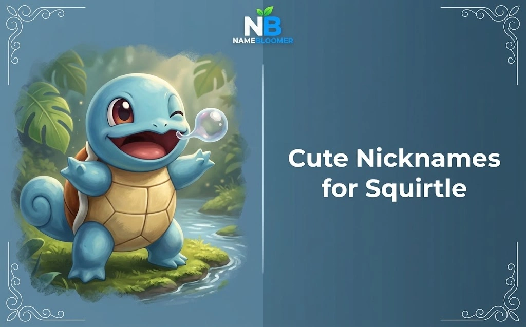 Cute Nicknames for Squirtle