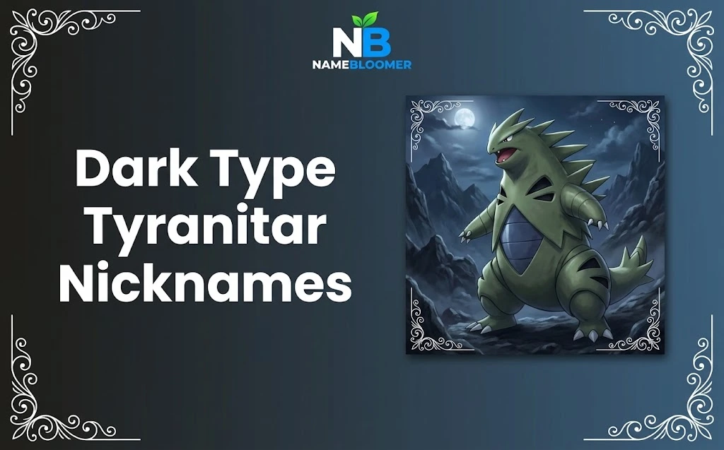 Dark Type Tyranitar Nicknames
