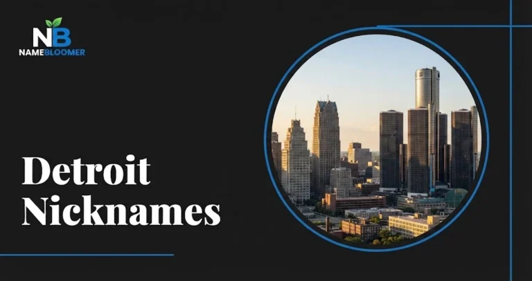 Detroit Nicknames