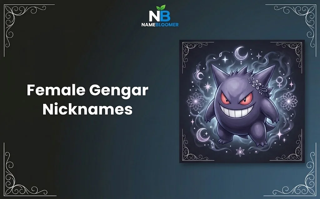 Female Gengar Nicknames