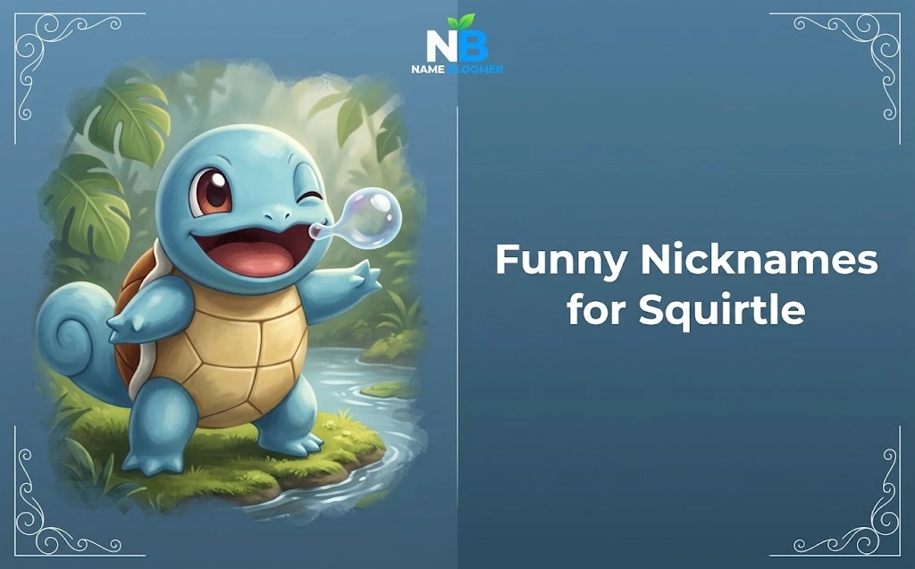 Funny Nicknames for Squirtle