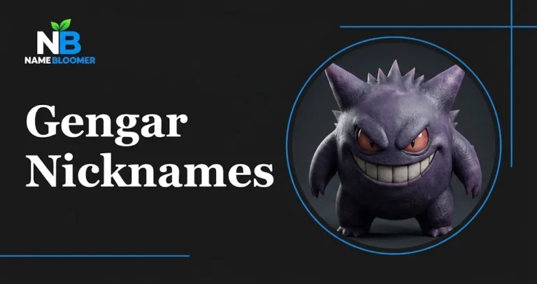 Gengar Nicknames