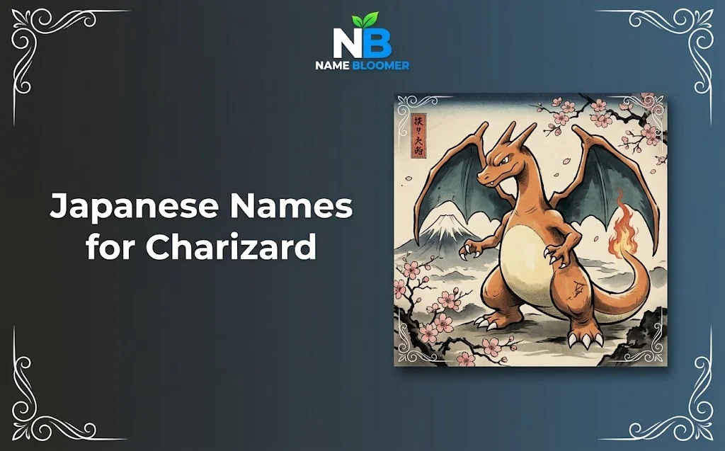 Japanese Names for Charizard