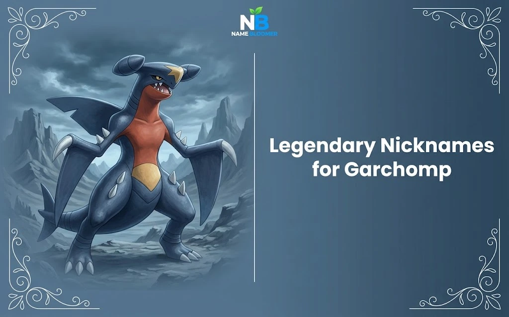 Legendary Nicknames for Garchomp