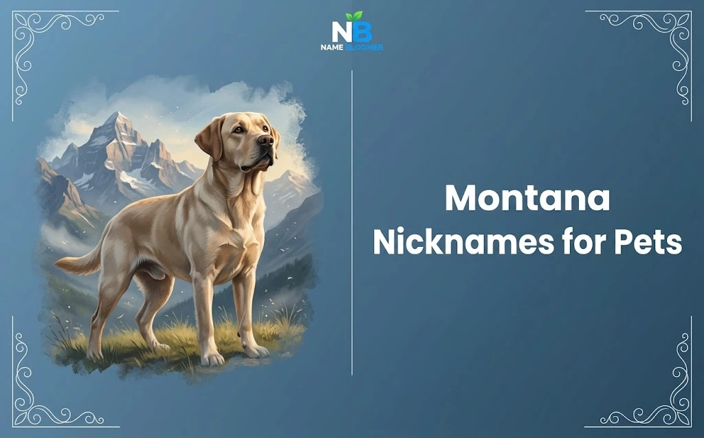 Montana Nicknames for Pets
