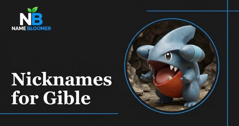 Nicknames for Gible