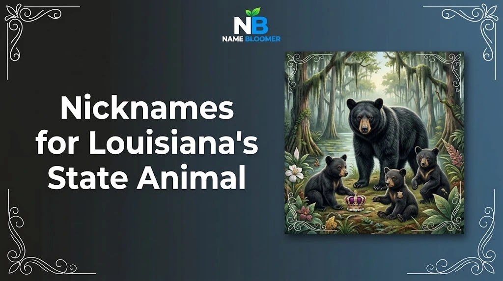 Nicknames for Louisiana's State Animal