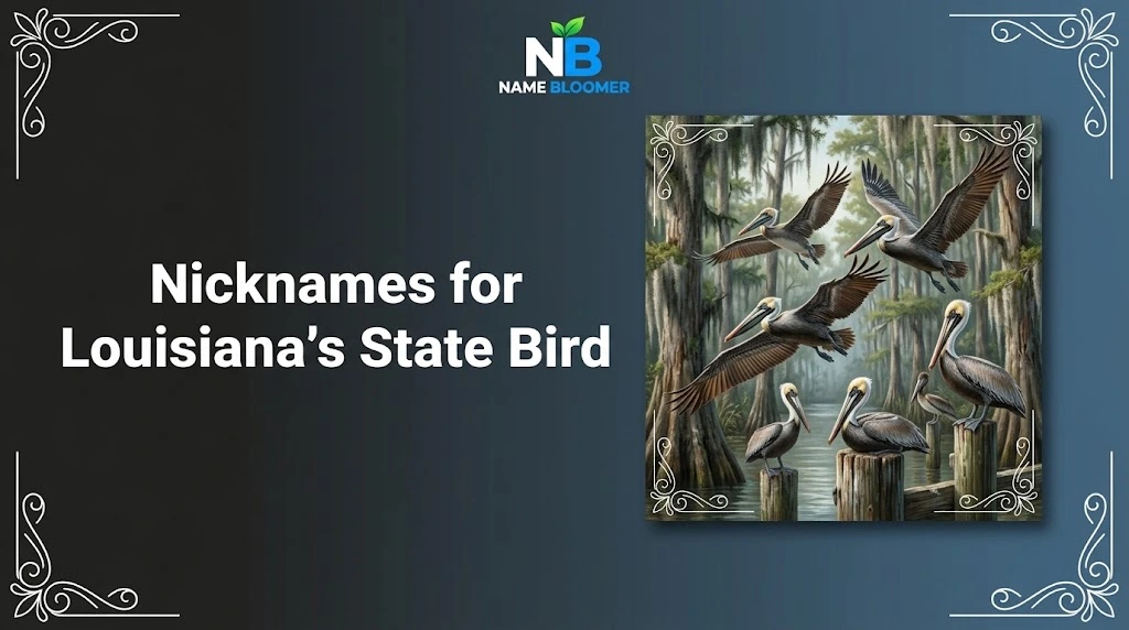 Nicknames for Louisiana's State Bird