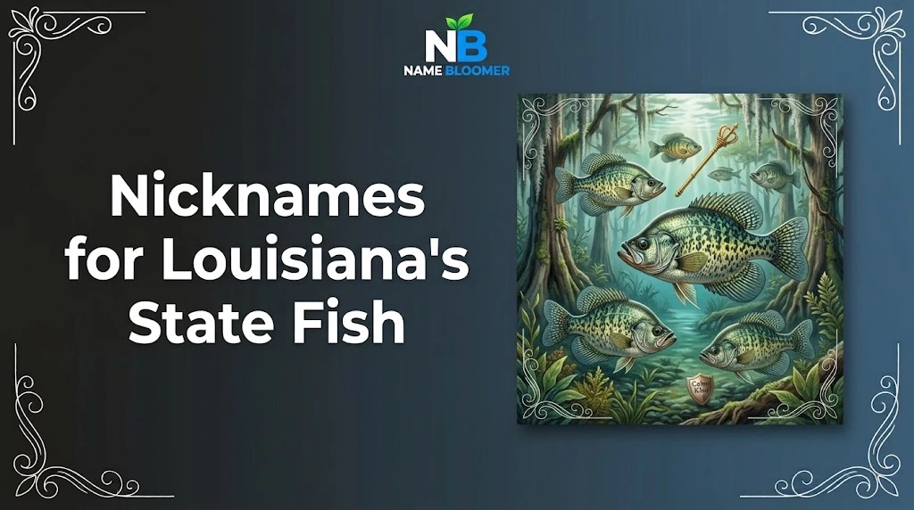 Nicknames for Louisiana's State Fish