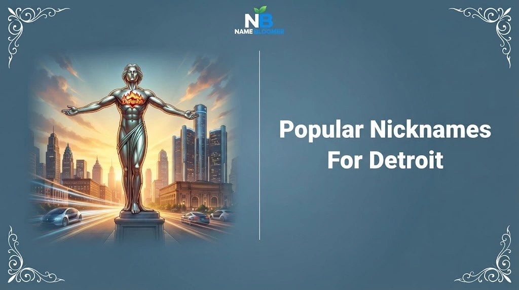 Popular Nicknames For Detroit
