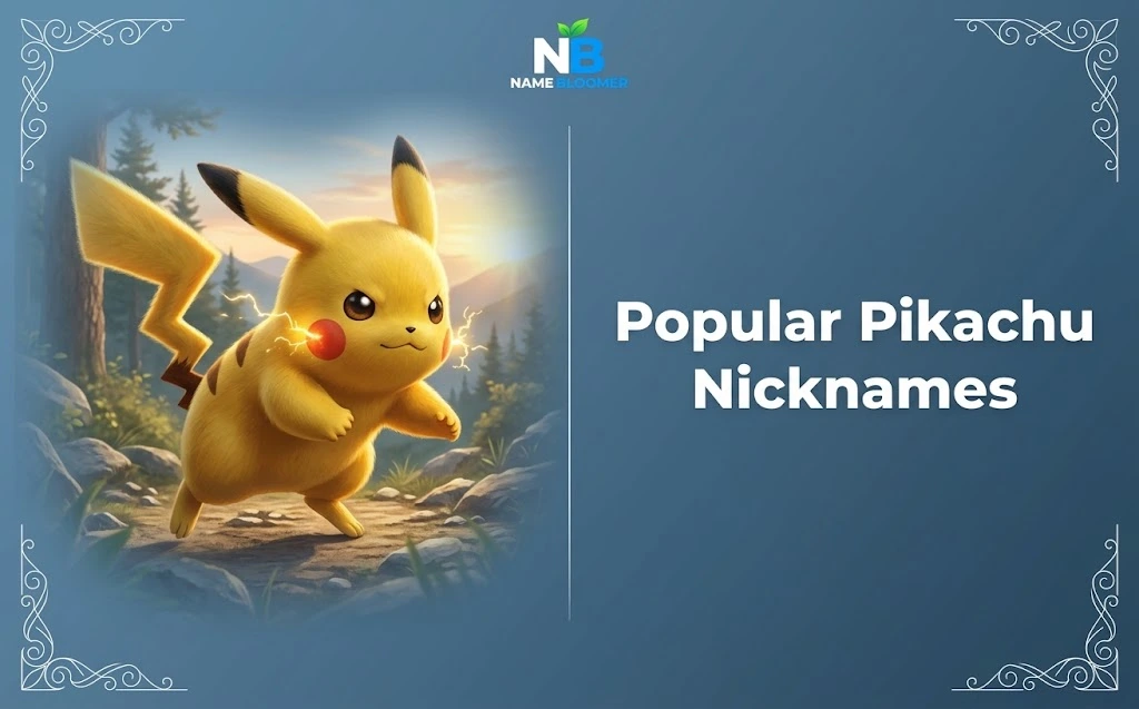 Popular Pikachu Nicknames