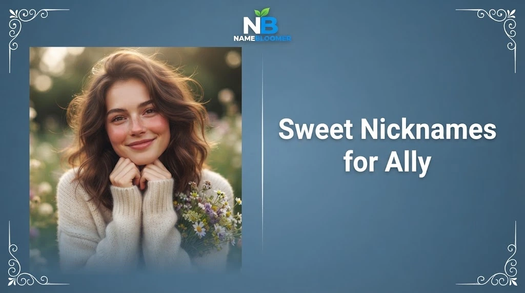 Sweet Nicknames for Ally