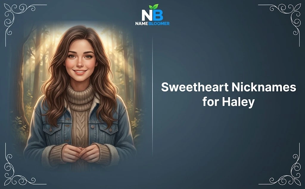 Sweetheart Nicknames for Haley
