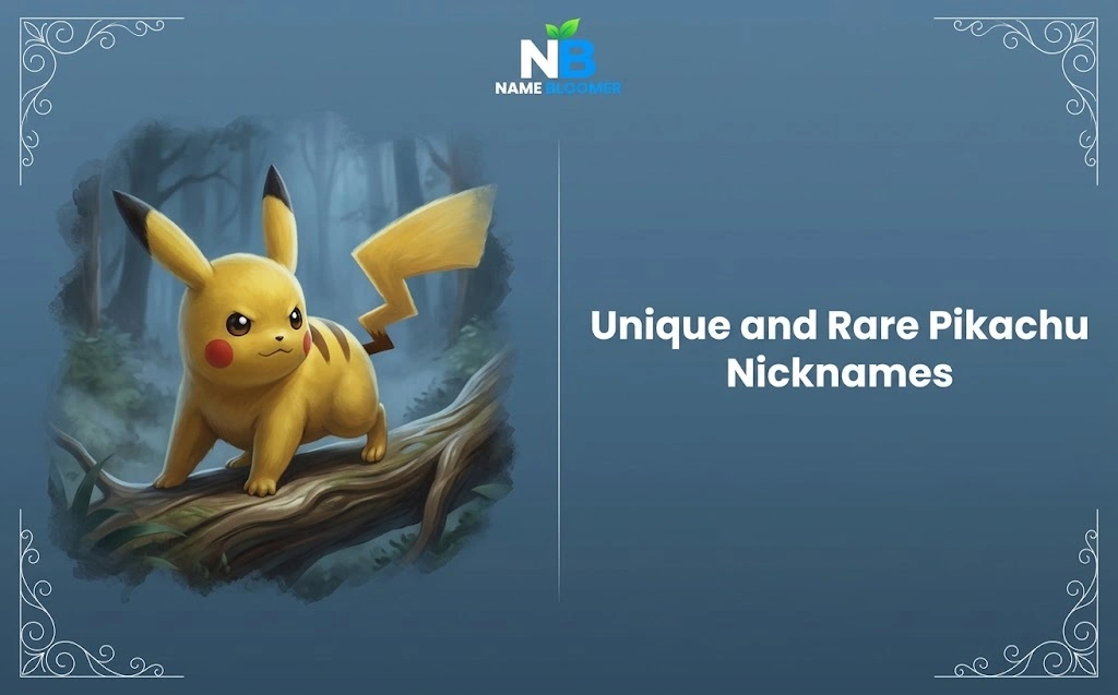 Unique and Rare Pikachu Nicknames