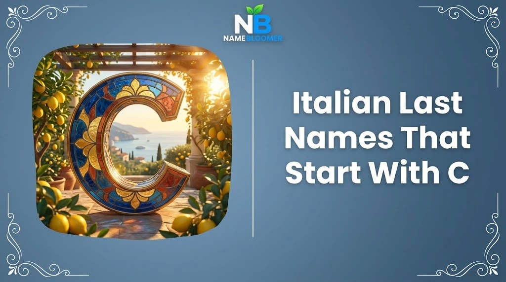 Italian Last Names That Start With C