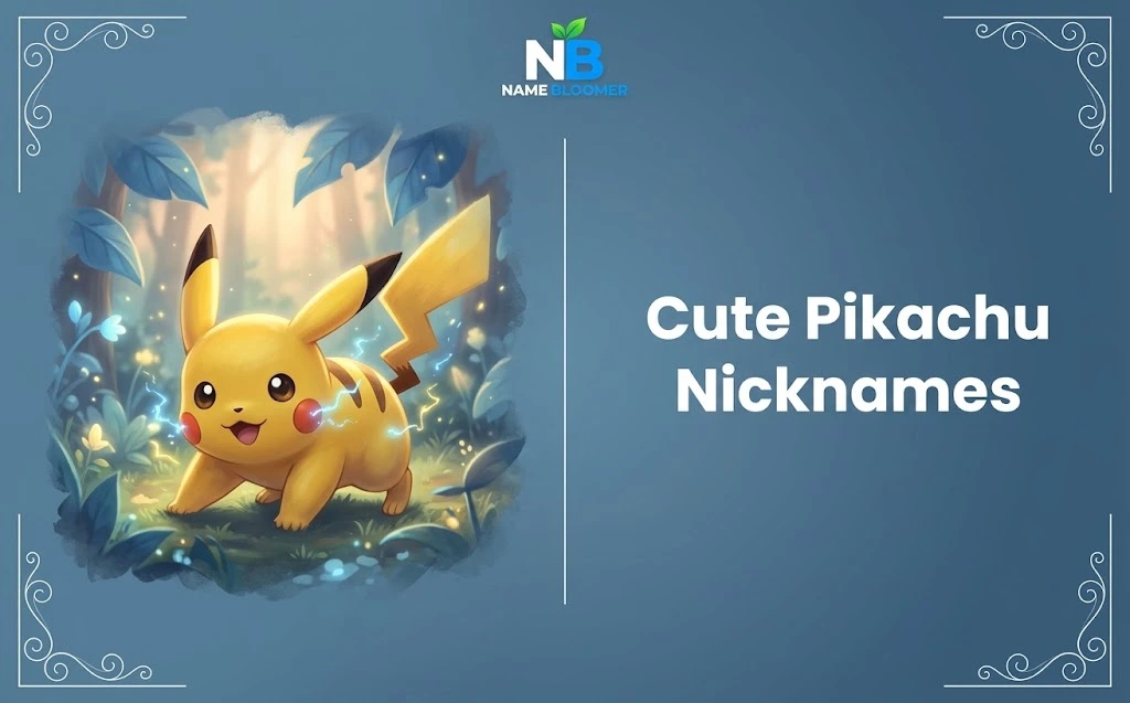 Cute Pikachu Nicknames