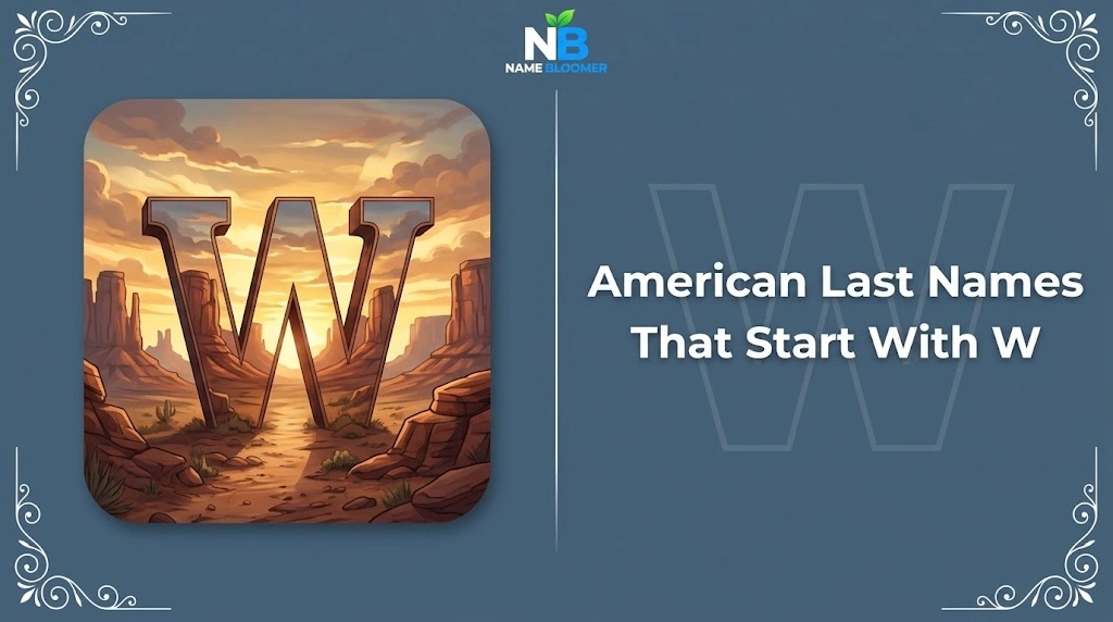 American Last Names That Start With W