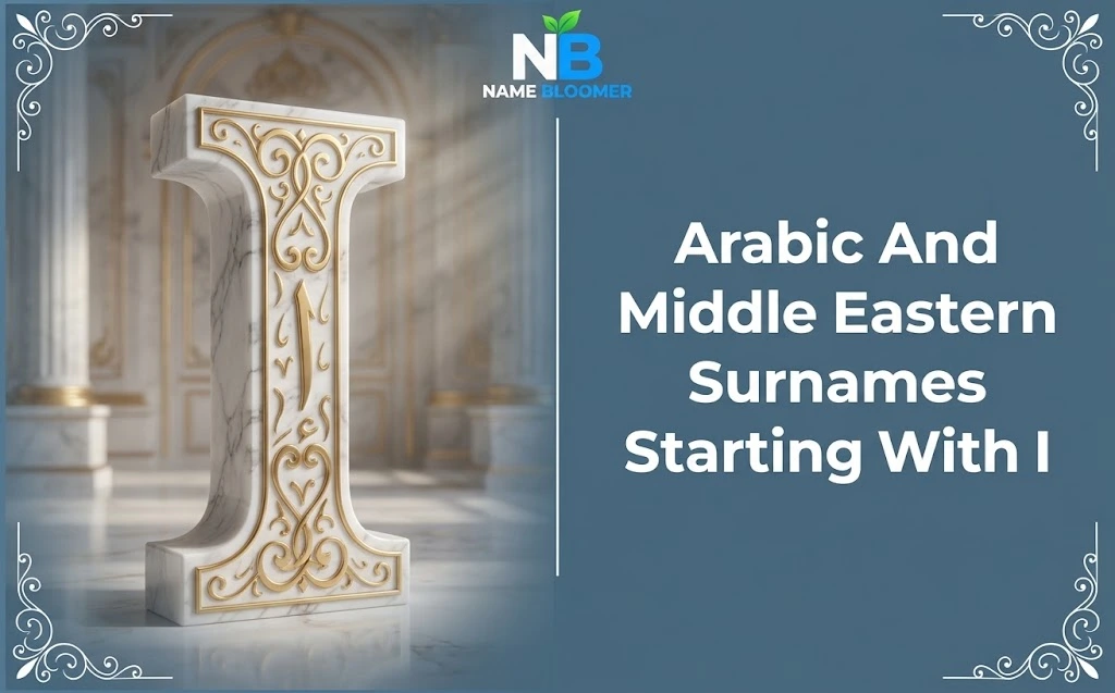 Arabic And Middle Eastern Surnames Starting With I