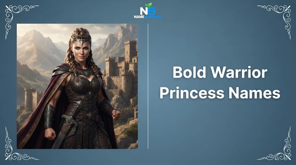 Bold Warrior Princess Names
