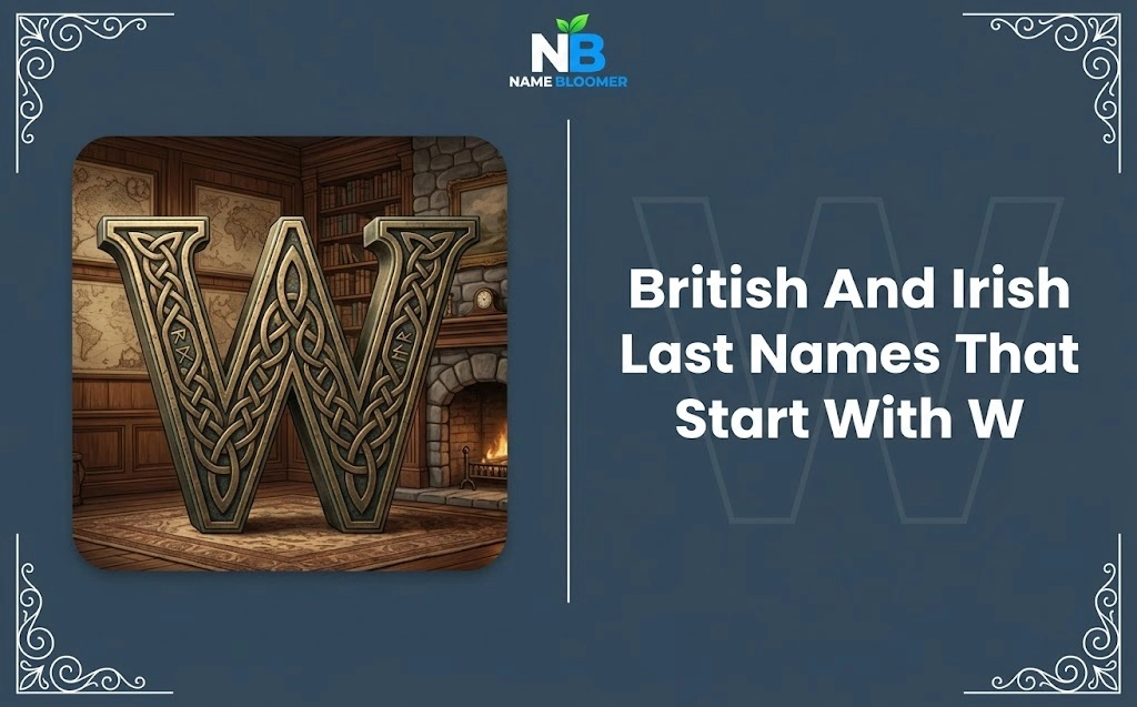 British And Irish Last Names That Start With W