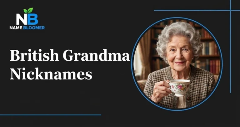 British Grandma Nicknames (Full of Charm and Cheek) British Grandma Nicknames