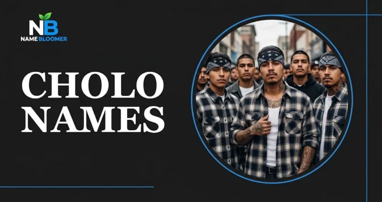 280+ Cholo Names With Real Meaning and Street Pride Cholo Names