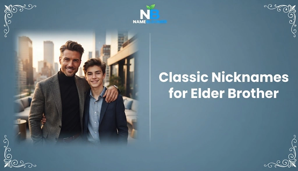 Classic Nicknames for Elder Brother