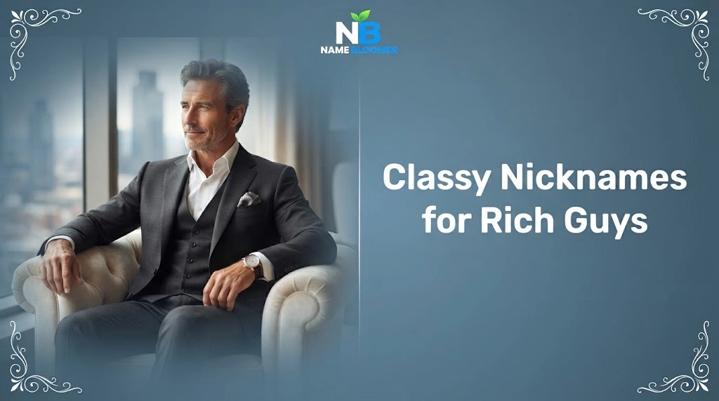 Classy Nicknames for Rich Guys