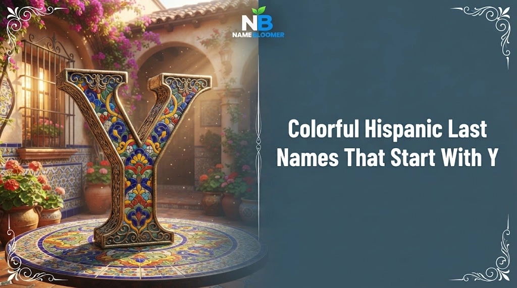 Colorful Hispanic Last Names That Start With Y