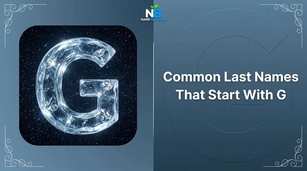 Common Last Names That Start With G