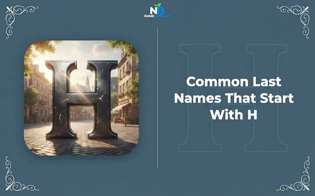 Common Last Names That Start With H