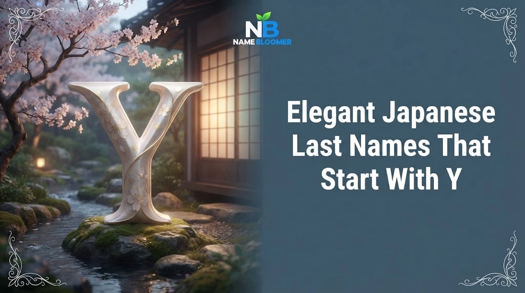 Elegant Japanese Last Names That Start With Y