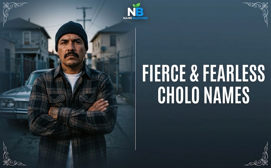 Fierce & Fearless Cholo Names