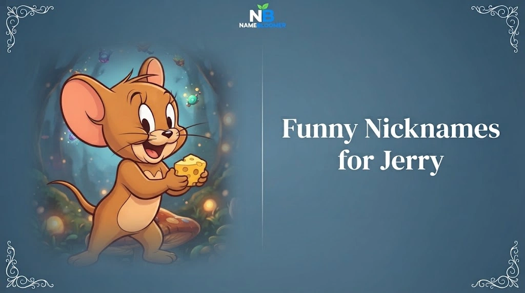 Funny Nicknames for Jerry