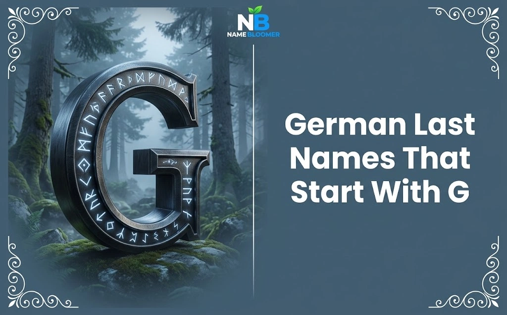 German Last Names That Start With G