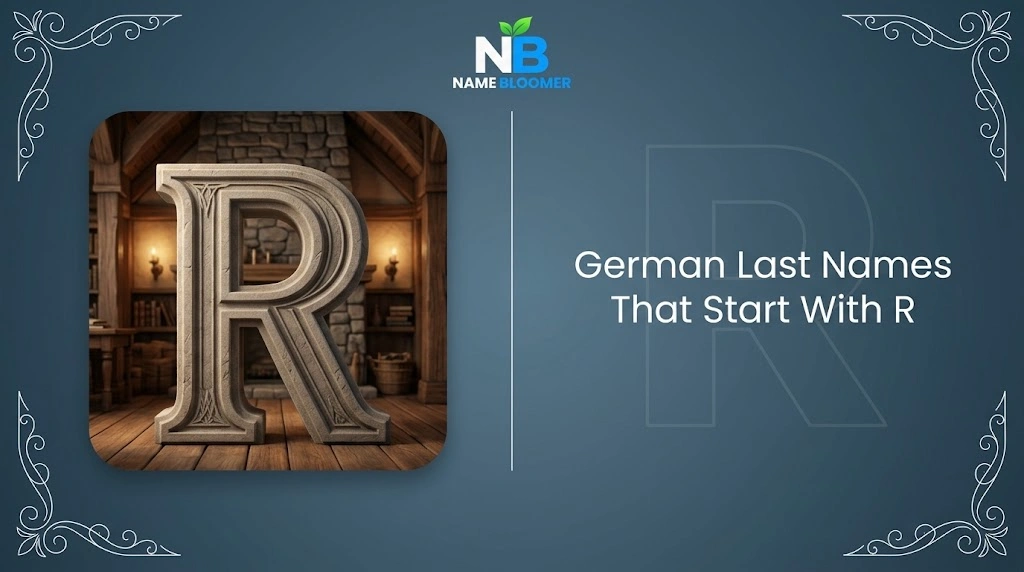 German Last Names That Start With R