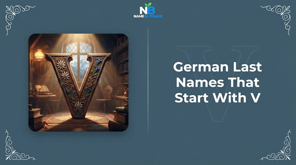 German Last Names That Start With V