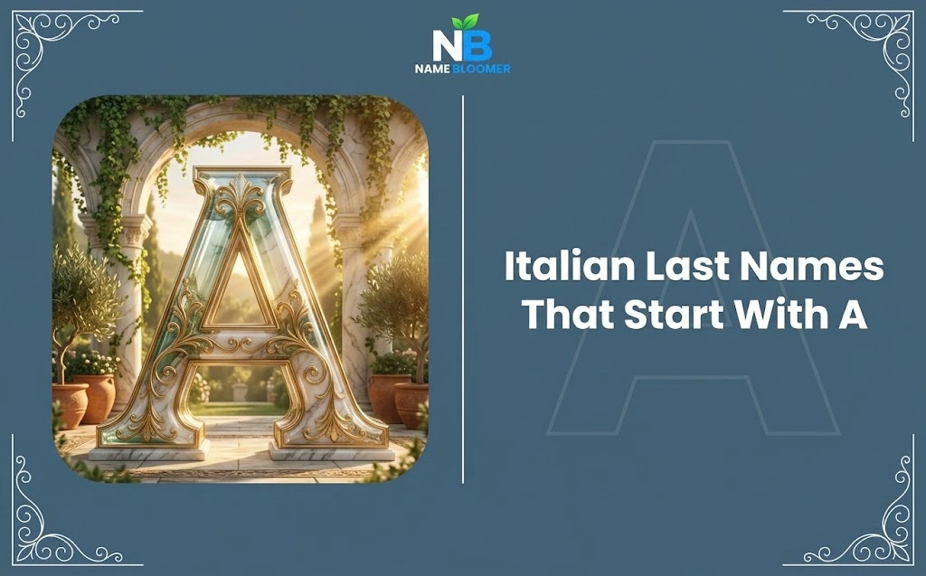Italian Last Names That Start With A
