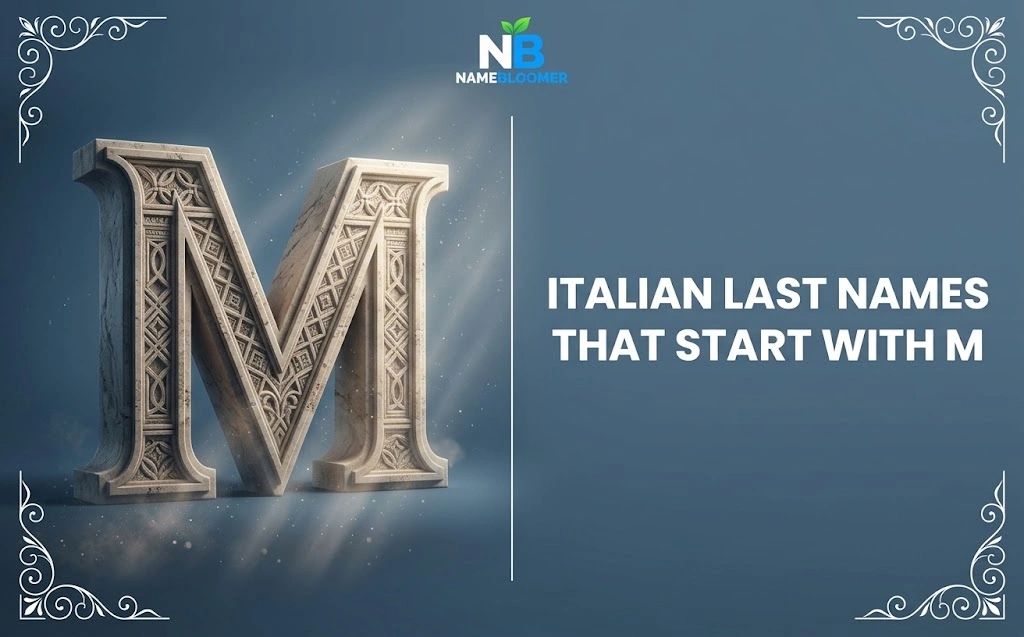 Italian Last Names That Start With M