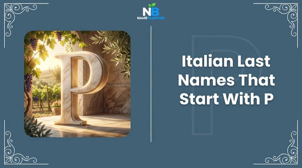 Italian Last Names That Start With P