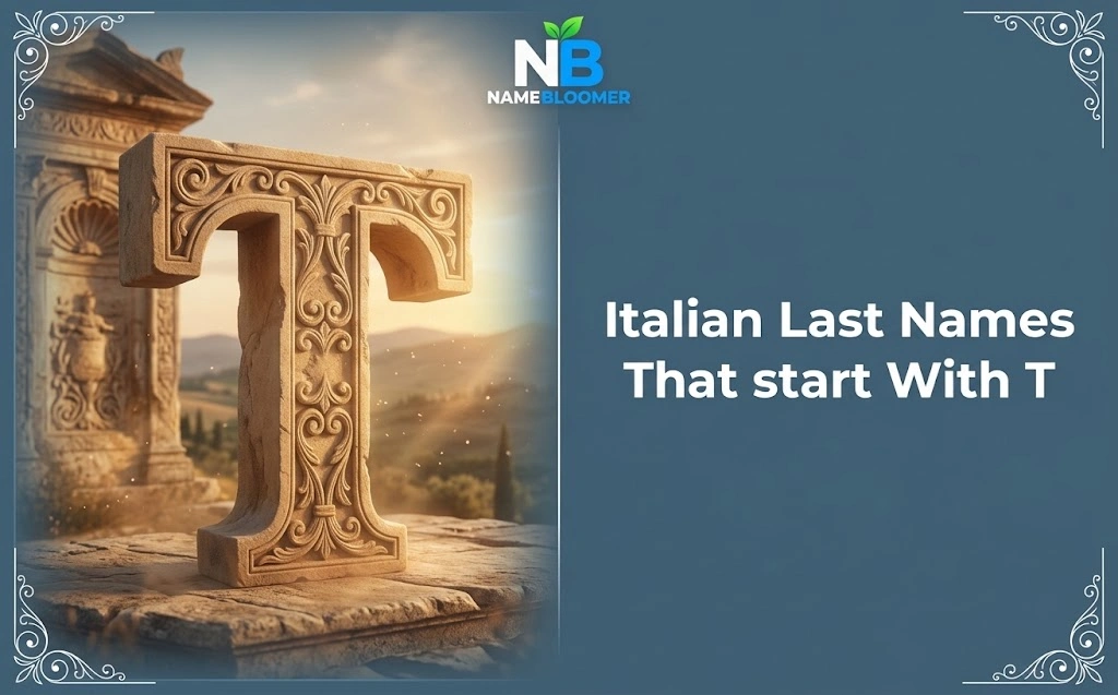 Italian Last Names That start With T