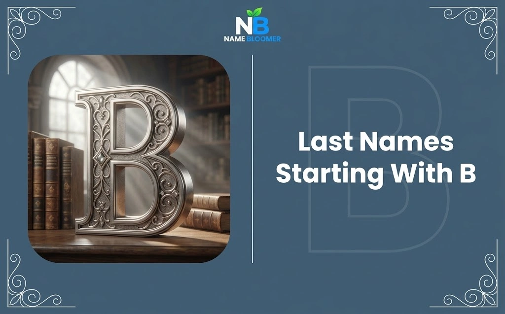 Last Names Starting With B