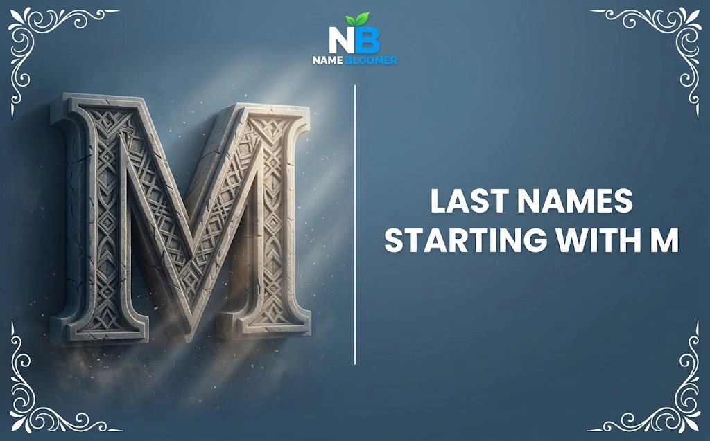 Last Names Starting With M
