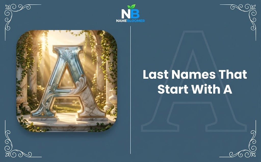 Last Names That Start With A