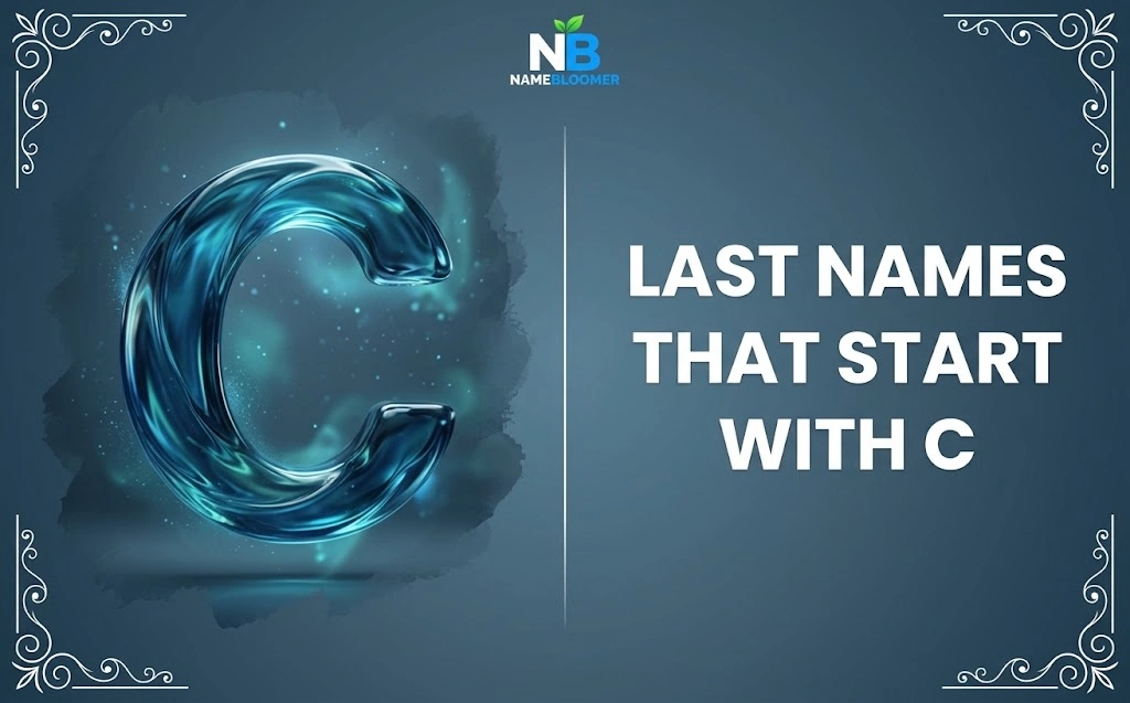 Last Names That Start With C